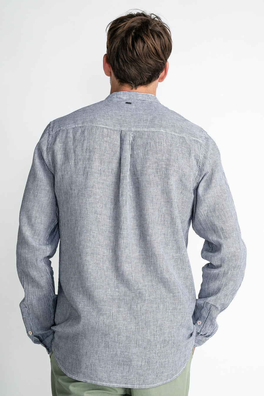 Hemd met lange mouwen - blauw
