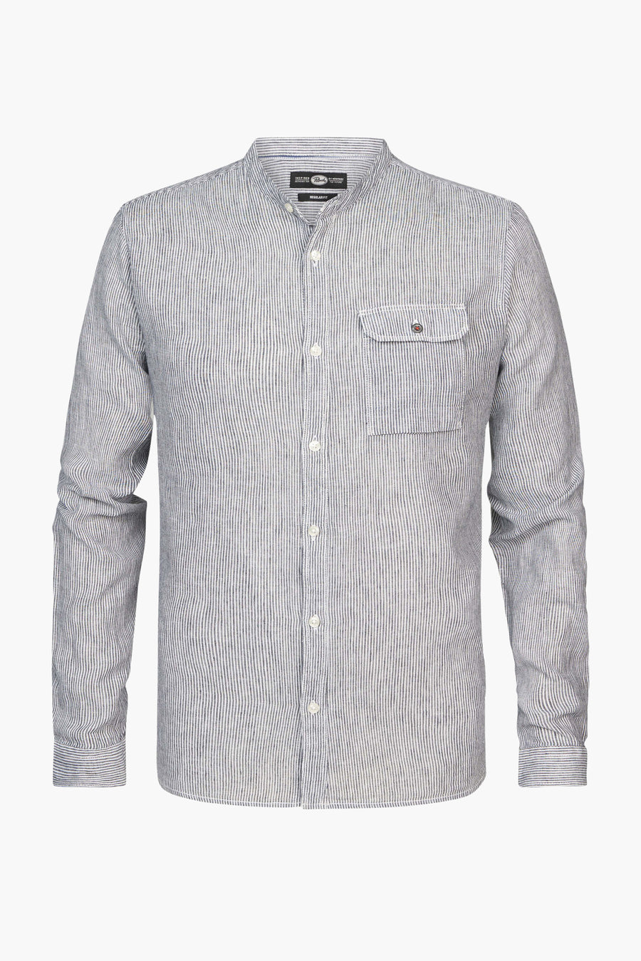 Hemd met lange mouwen - blauw