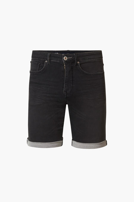 Jeansshort Black denim - Petrol Industries®