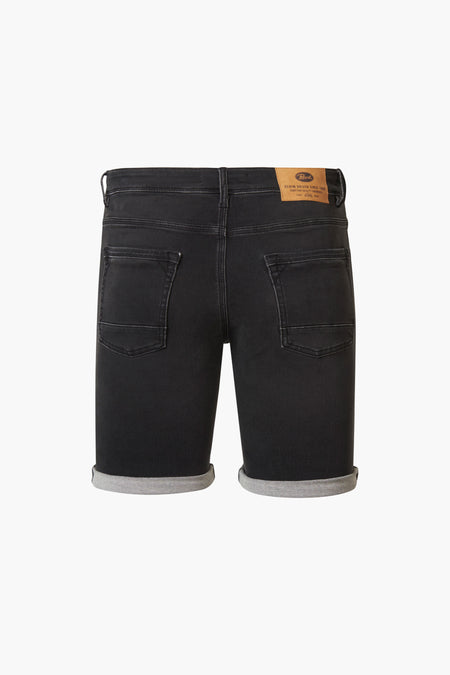 Jeansshort Black denim - Petrol Industries®