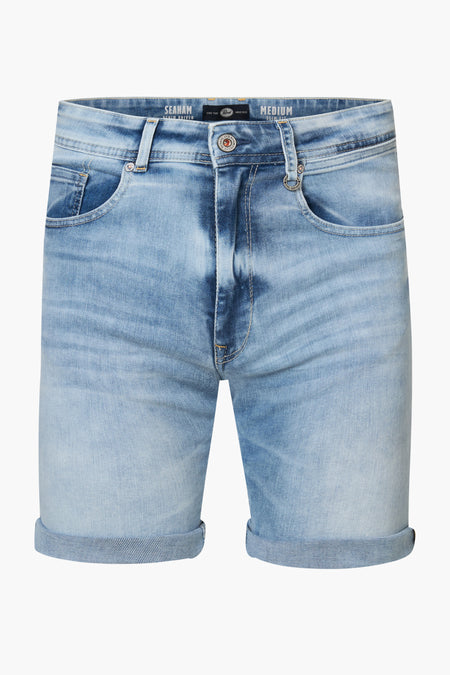 Jeansshort Blauw - Petrol Industries®