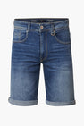 Jeansshort Mid blue denim - Petrol Industries®