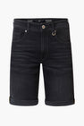 Short - black denim