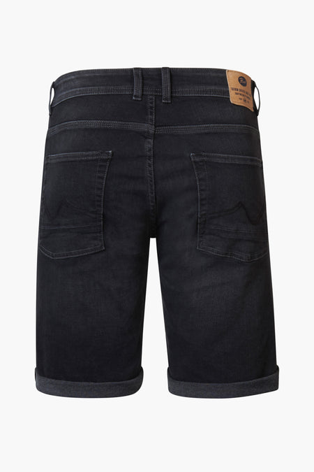 Jeansshort Black denim - Petrol Industries®