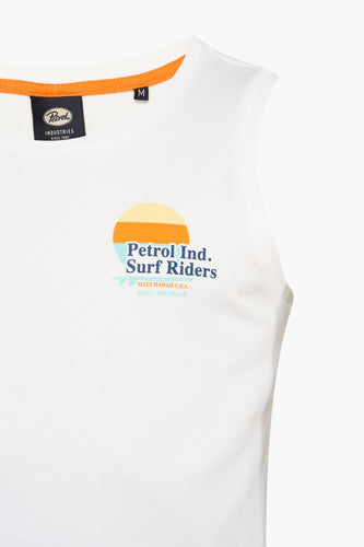 Tanktop - wit - Petrol Industries®