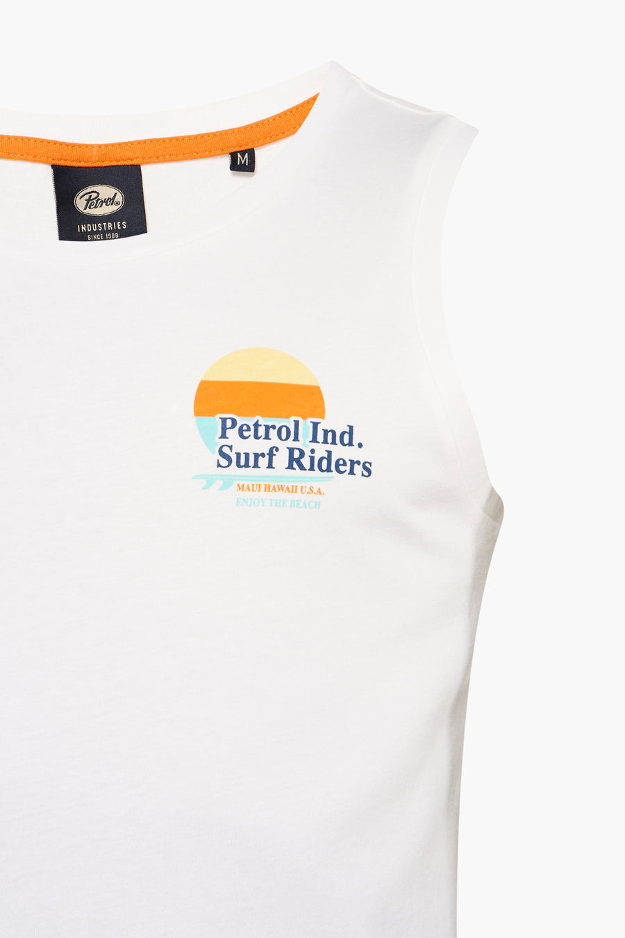 Tanktop - wit - Petrol Industries®