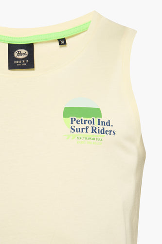 Tanktop - geel - Petrol Industries®