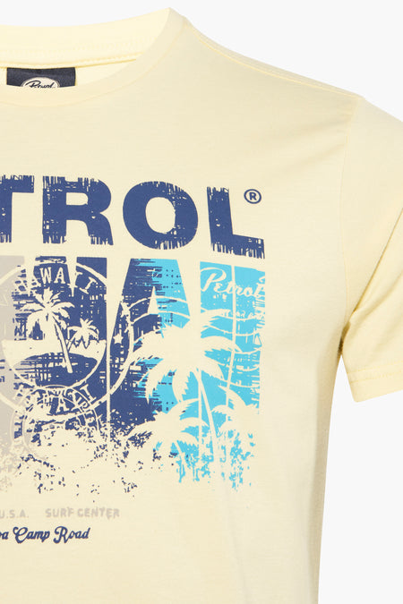 T-shirt - geel