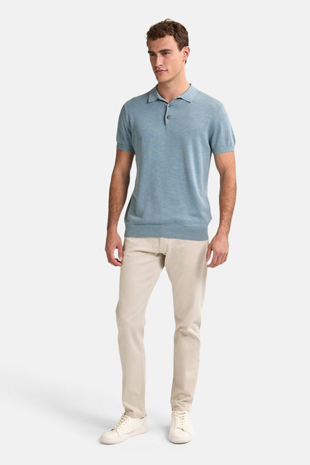 T-shirt met korte mouwen - Lichtblauw