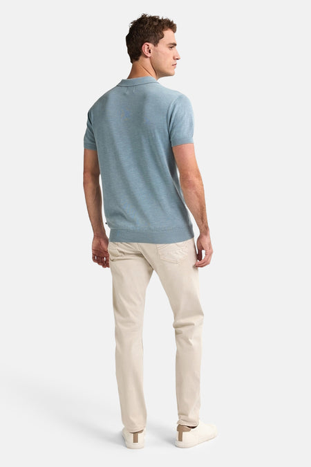 T-shirt met korte mouwen - Lichtblauw