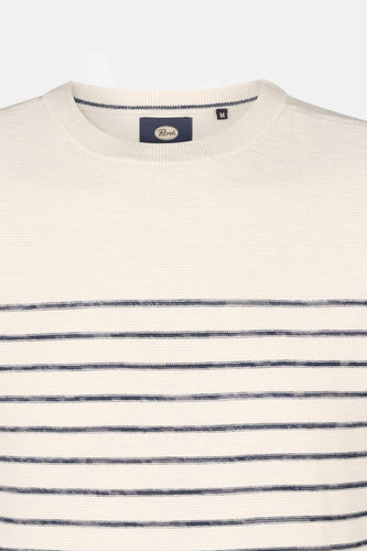 Pull met ronde hals - Ecru - Petrol Industries®