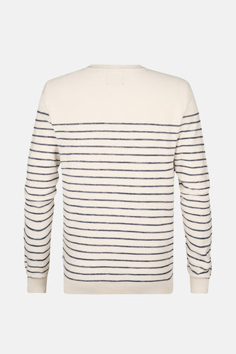 Pull met ronde hals - Ecru - Petrol Industries®