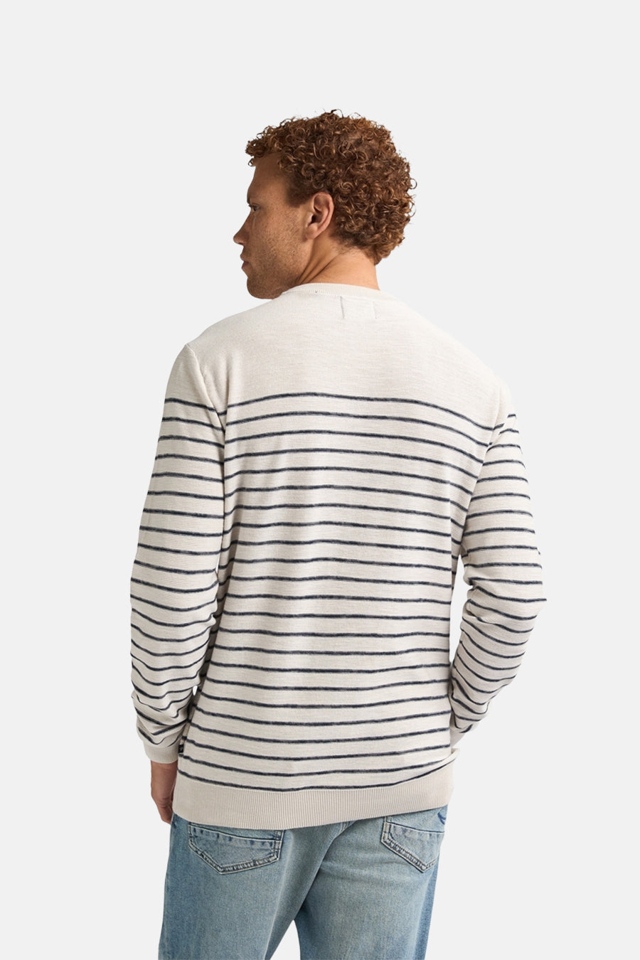 Pull met ronde hals - Ecru - Petrol Industries®