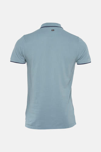 Polo met korte mouwen - blauw