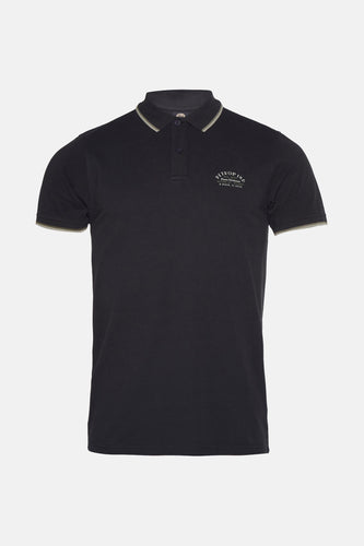 Polo met korte mouwen - zwart