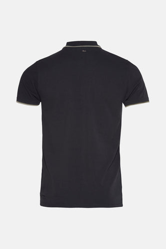 Polo met korte mouwen - zwart