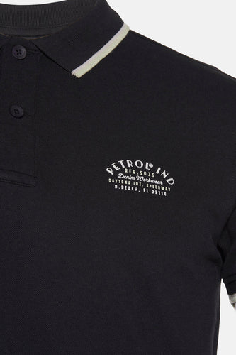 Polo met korte mouwen - zwart - Petrol Industries® - 3
