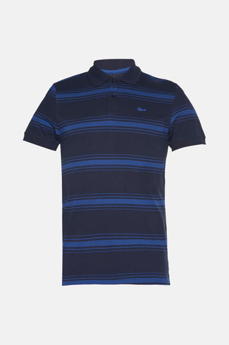 Polo à manches courtes - bleu