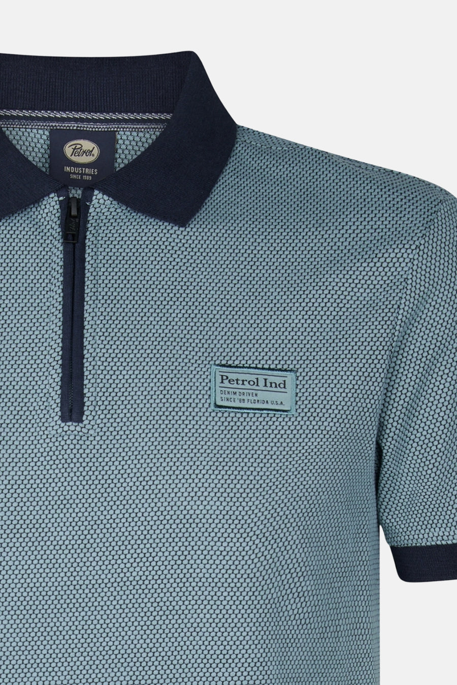 Polo met korte mouwen - blauw - Petrol Industries®