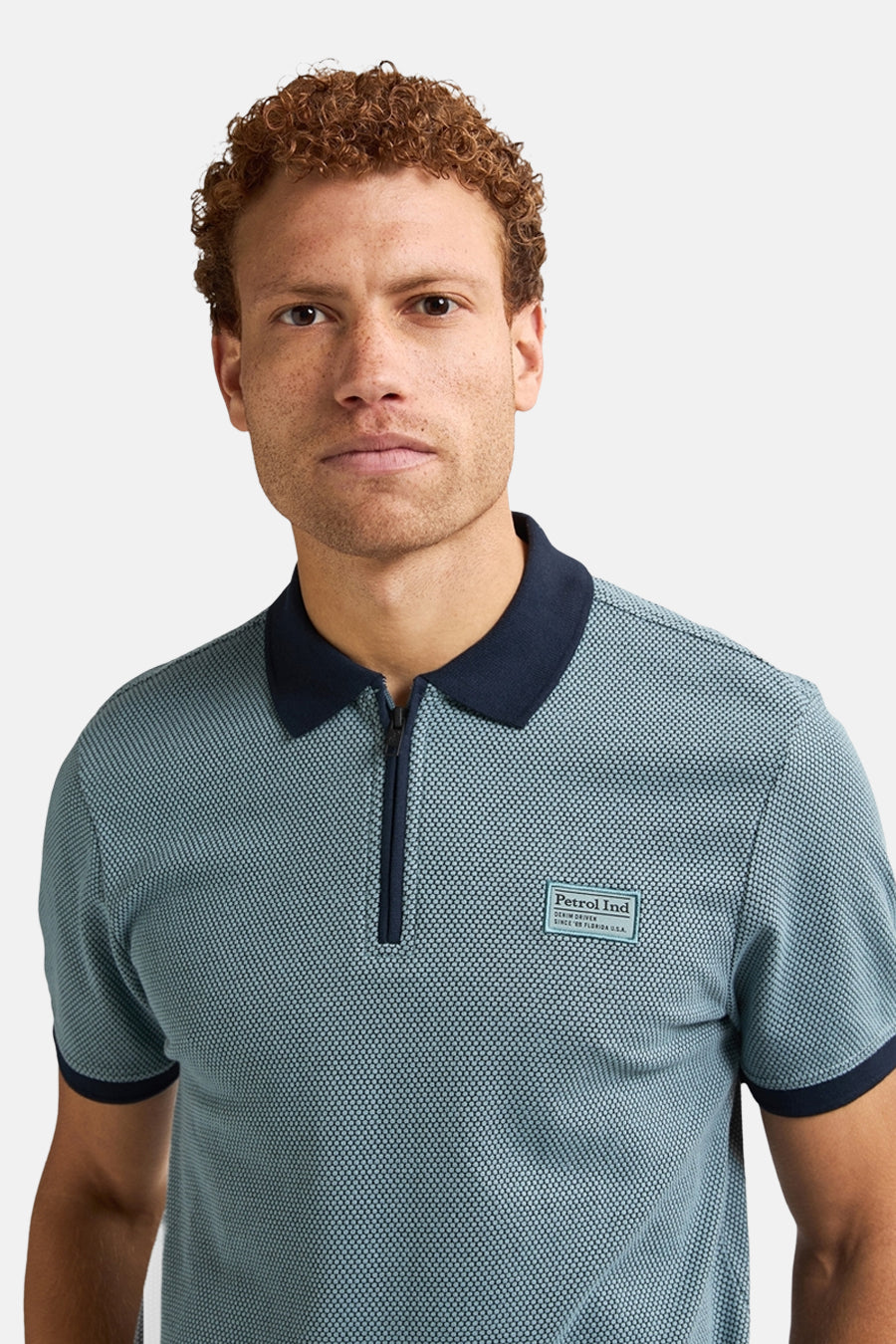 Polo met korte mouwen - blauw - Petrol Industries®