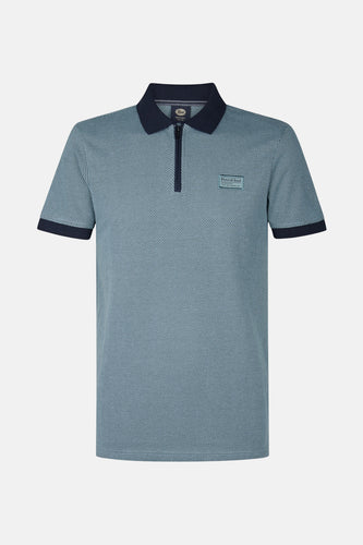 Polo met korte mouwen - blauw - Petrol Industries®