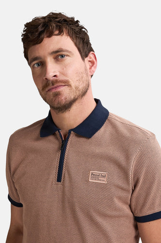 Polo met korte mouwen - Bruin - Petrol Industries®