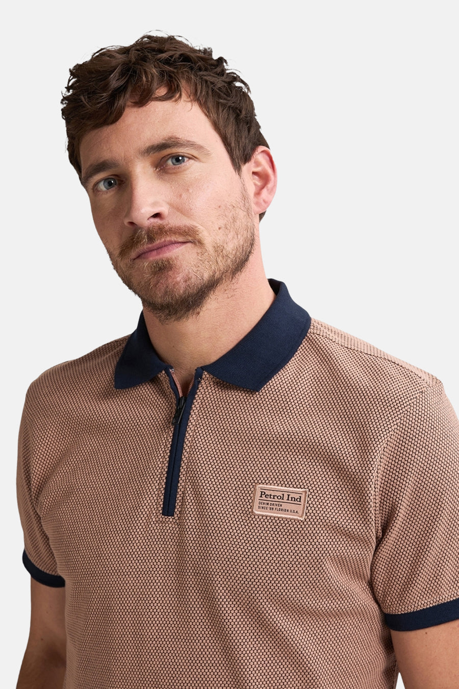 Polo met korte mouwen - Bruin - Petrol Industries®