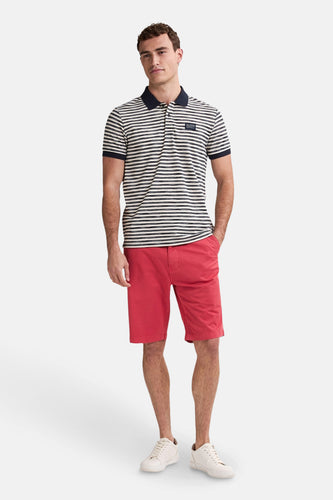 Polo met korte mouwen - blauw