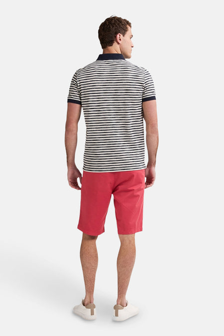Polo met korte mouwen - blauw