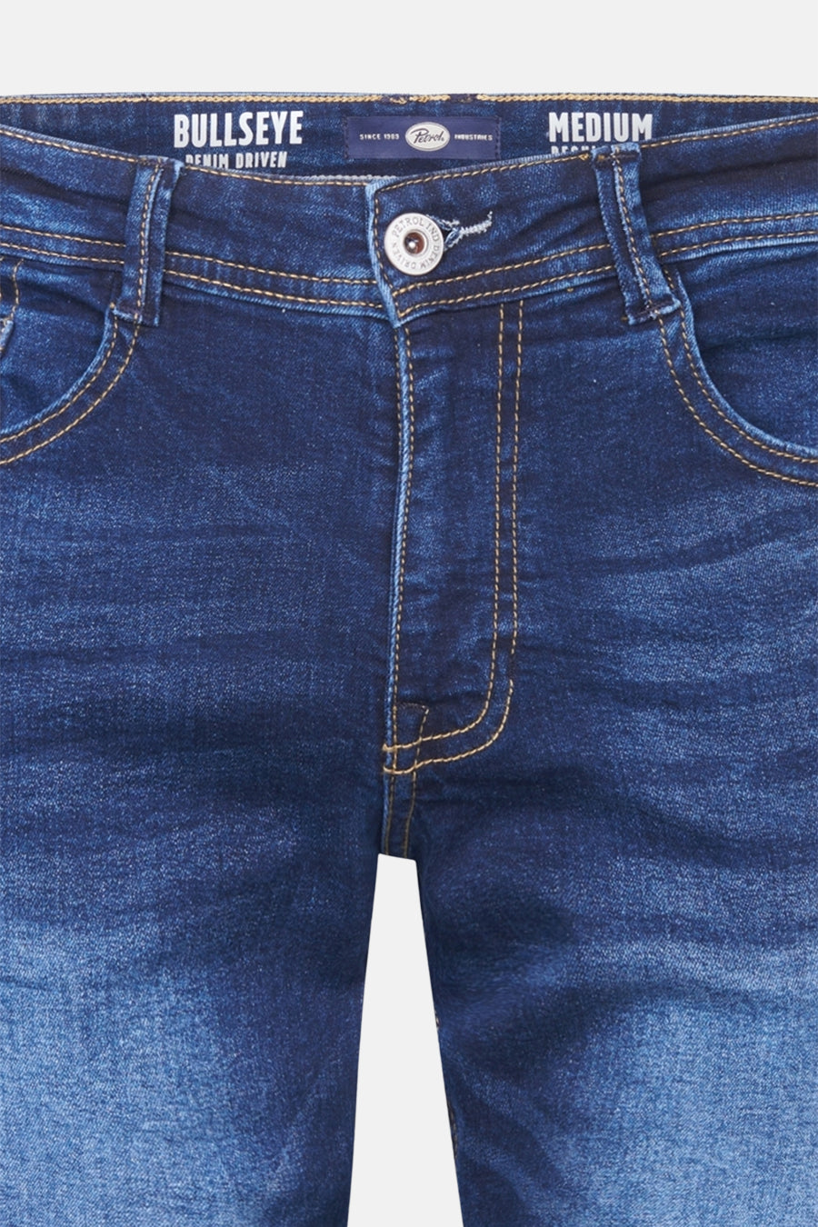 Jeansshort Blauw - Petrol Industries®