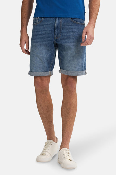 short en jean Mid blue denim - Petrol Industries®
