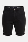 Short - black denim