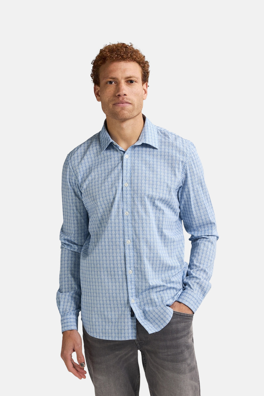 Chemise à manches longues - bleu - Petrol Industries®