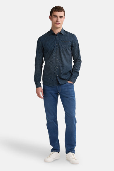 Hemd (lange mouwen) Blauw - Petrol Industries®