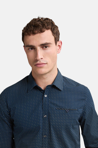 Chemise à manches longues - Bleu foncé - Petrol Industries®