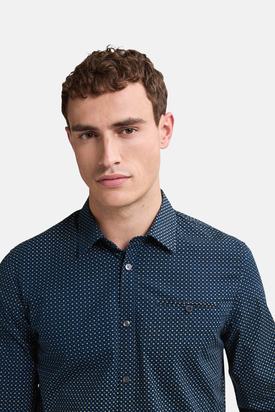 Chemise à manches longues - Bleu foncé - Petrol Industries®