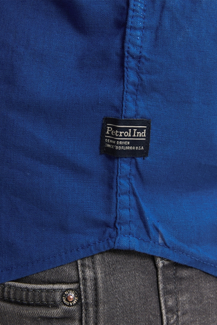 Hemd met lange mouwen - blauw - Petrol Industries®