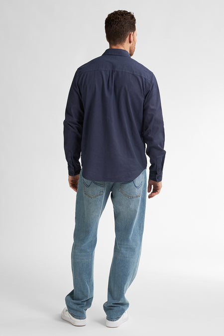 Hemd (lange mouwen) Blauw - Petrol Industries®