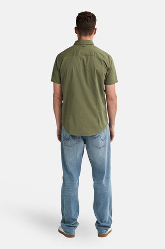 Hemd met korte mouwen - Kaki - Petrol Industries®