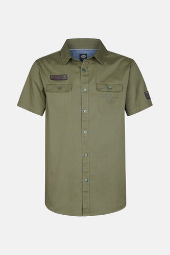 Hemd met korte mouwen - Kaki - Petrol Industries®