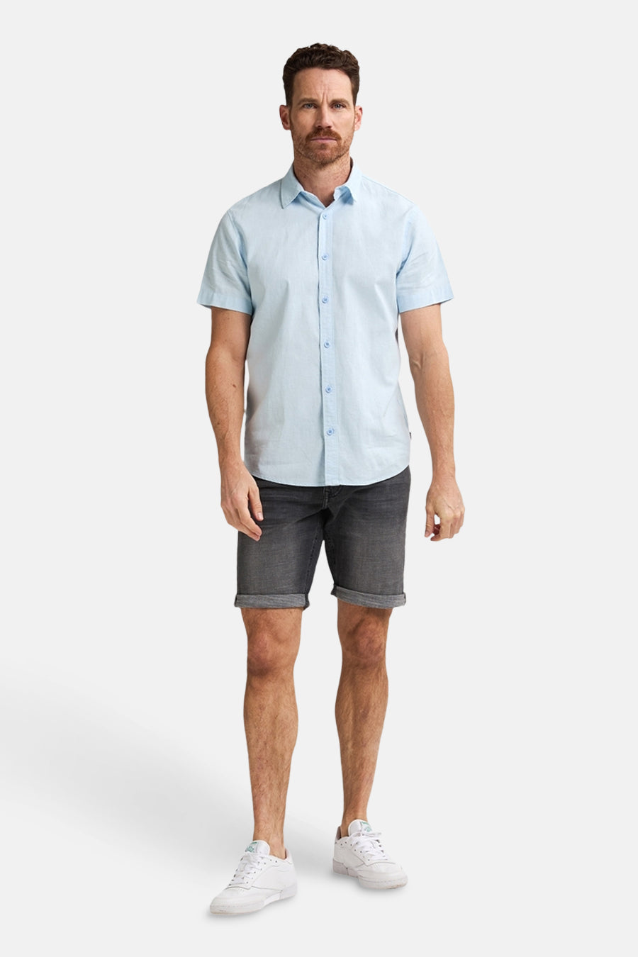 Hemd met korte mouwen - blauw - Petrol Industries®