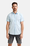 Chemise (manches courtes) Bleu - Petrol Industries®