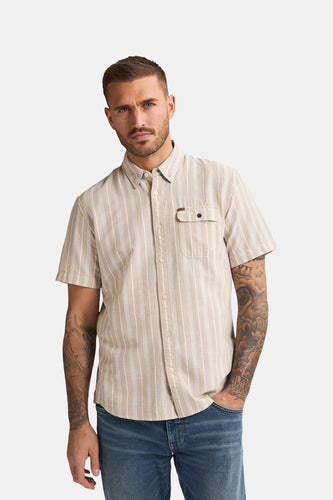 Hemd met korte mouwen - beige - Petrol Industries®