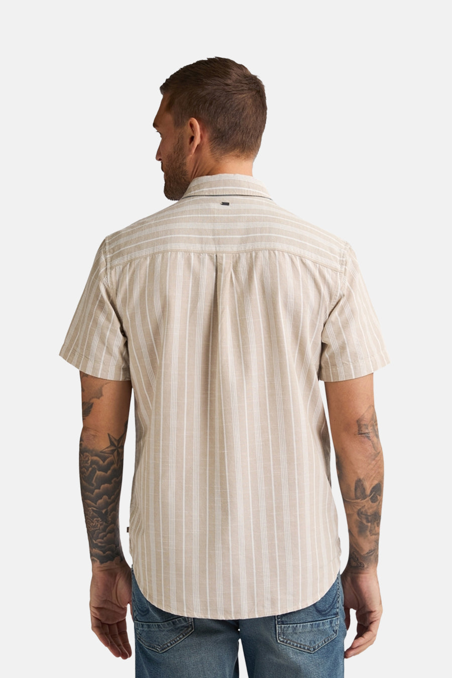 Hemd met korte mouwen - beige - Petrol Industries®