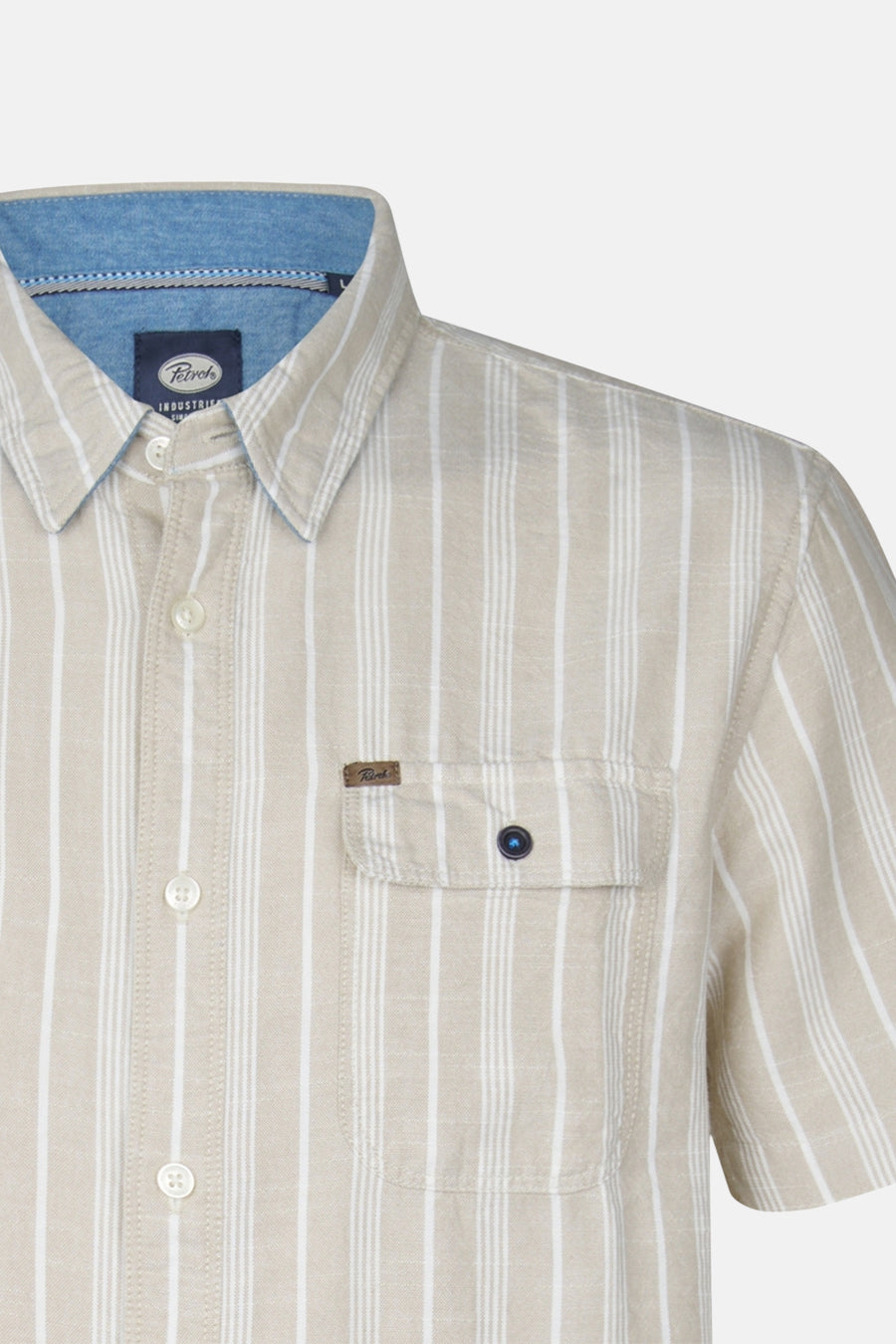 Hemd met korte mouwen - beige - Petrol Industries®