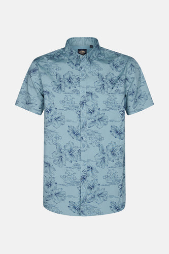 Chemise à manches courtes - bleu - Petrol Industries®