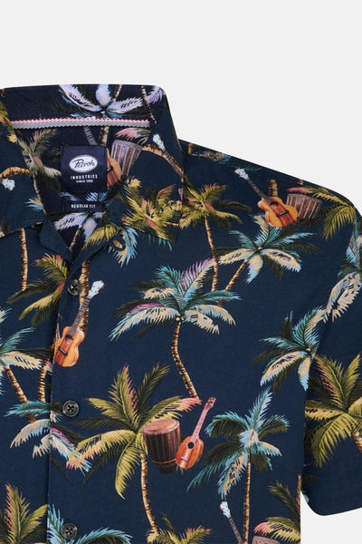 Chemise (manches courtes) Bleu - Petrol Industries®