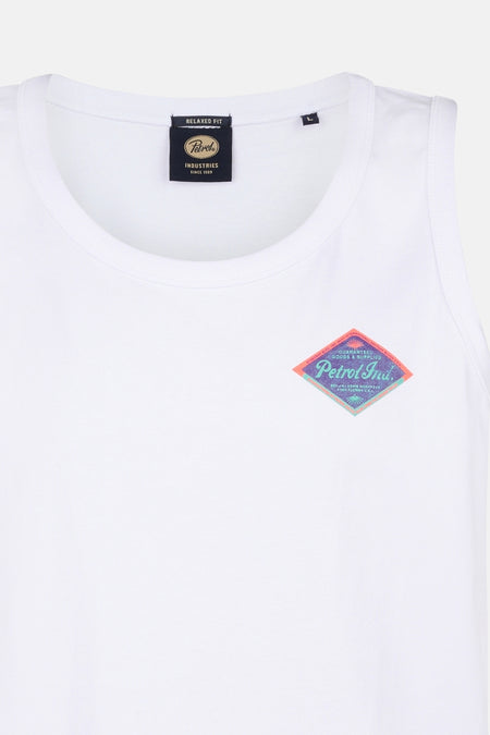 Tanktop Wit - Petrol Industries®