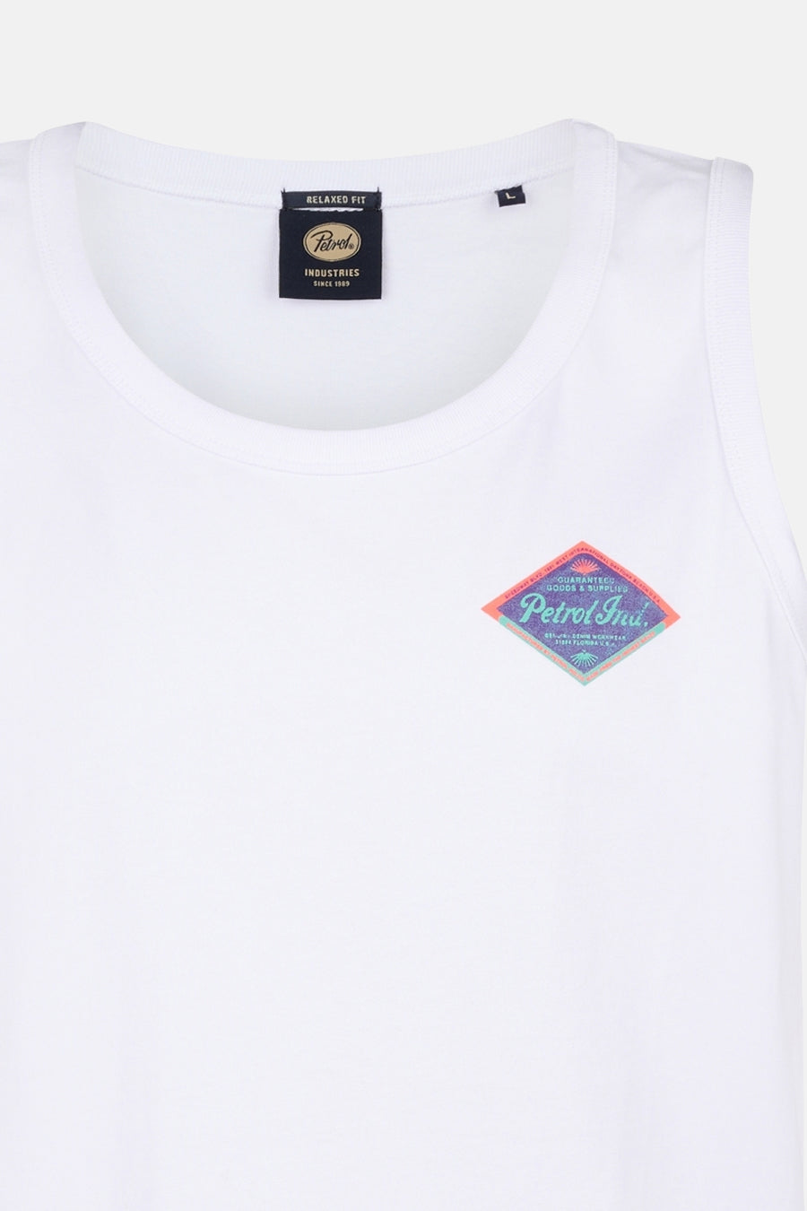 Singlet - wit - Petrol Industries®