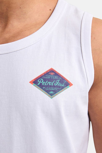 Singlet - wit - Petrol Industries®